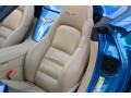 2010 Chevrolet Corvette Cashmere Interior Front Seat Photo
