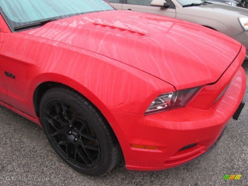 2014 Mustang GT Coupe - Race Red / Charcoal Black photo #2