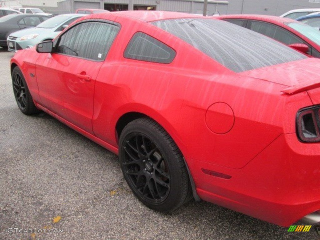 2014 Mustang GT Coupe - Race Red / Charcoal Black photo #8