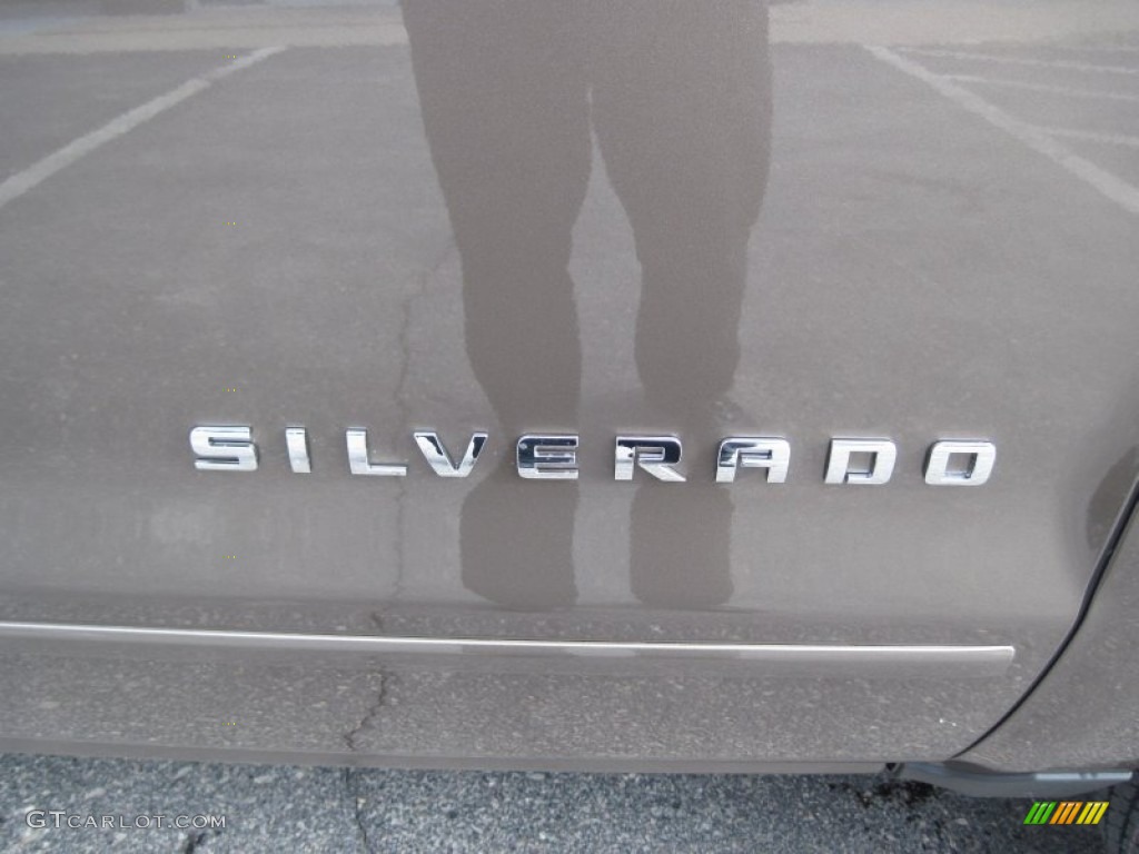 2015 Silverado 1500 LT Regular Cab 4x4 - Brownstone Metallic / Cocoa/Dune photo #7