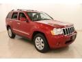 Inferno Red Crystal Pearl 2010 Jeep Grand Cherokee Limited 4x4