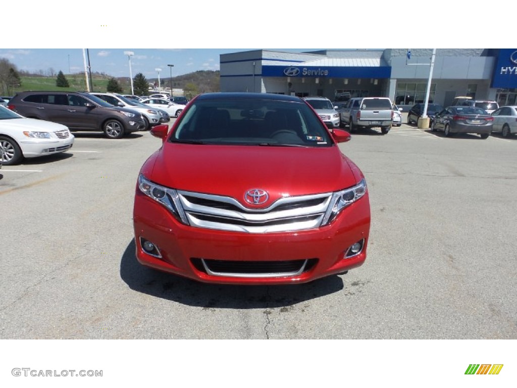 Barcelona Red Metallic Toyota Venza