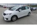 2015 White Orchid Pearl Honda Fit LX  photo #2