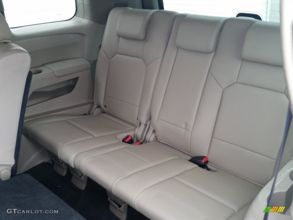 2009 Pilot EX-L 4WD - Nimbus Gray Metallic / Beige photo #15