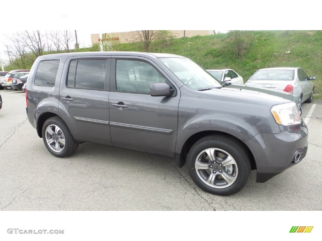 2015 Pilot SE 4WD - Modern Steel Metallic / Gray photo #1