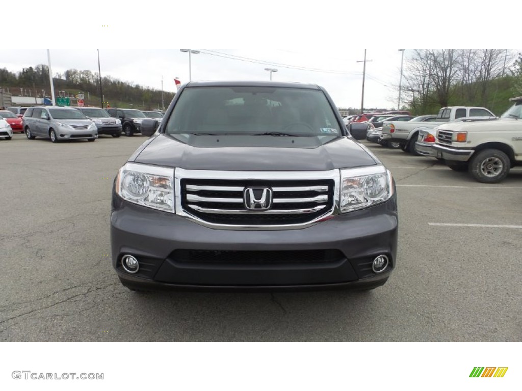 2015 Pilot SE 4WD - Modern Steel Metallic / Gray photo #3