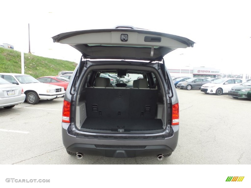 2015 Pilot SE 4WD - Modern Steel Metallic / Gray photo #10