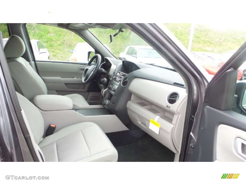 2015 Pilot SE 4WD - Modern Steel Metallic / Gray photo #17