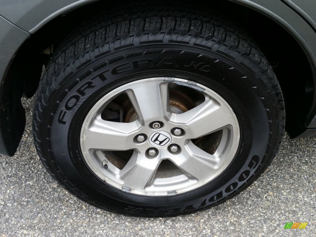 2009 Pilot EX-L 4WD - Nimbus Gray Metallic / Beige photo #32