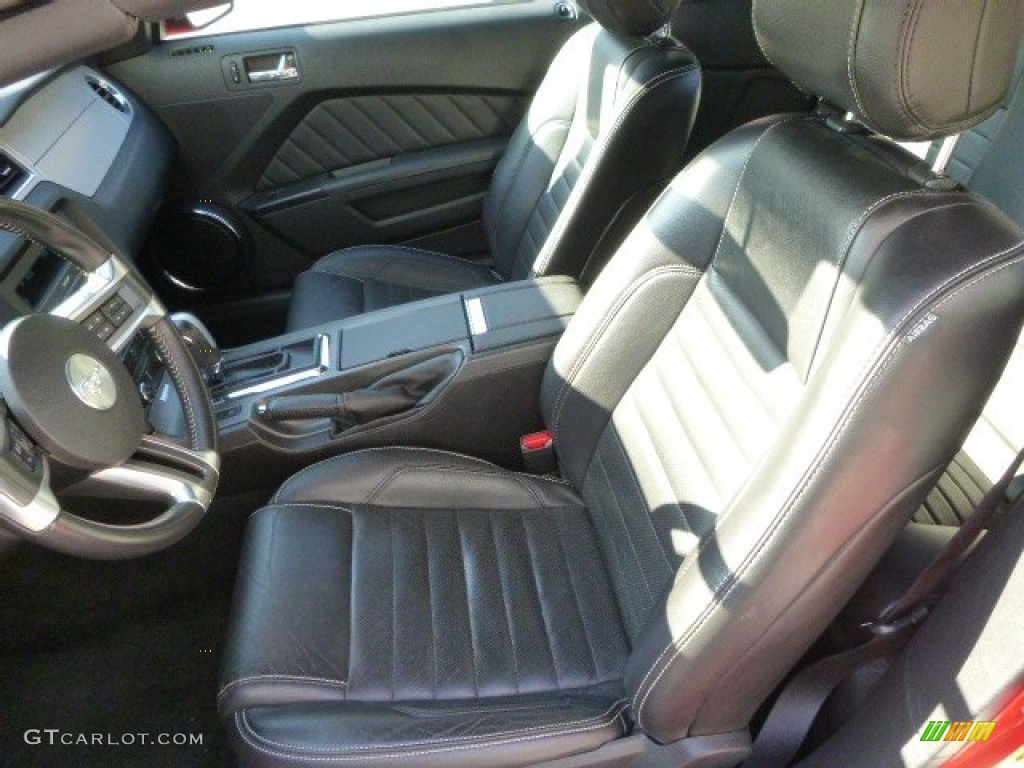 2014 Mustang V6 Premium Convertible - Race Red / Charcoal Black photo #11