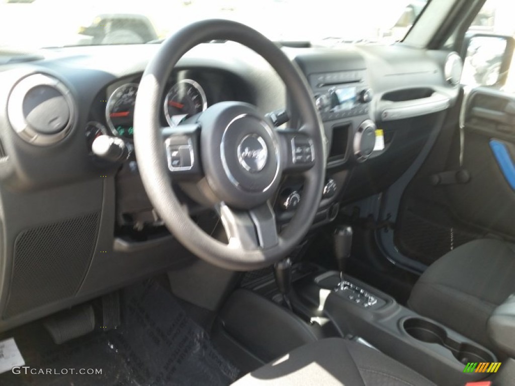 2015 Wrangler Sport 4x4 - Anvil / Black photo #6