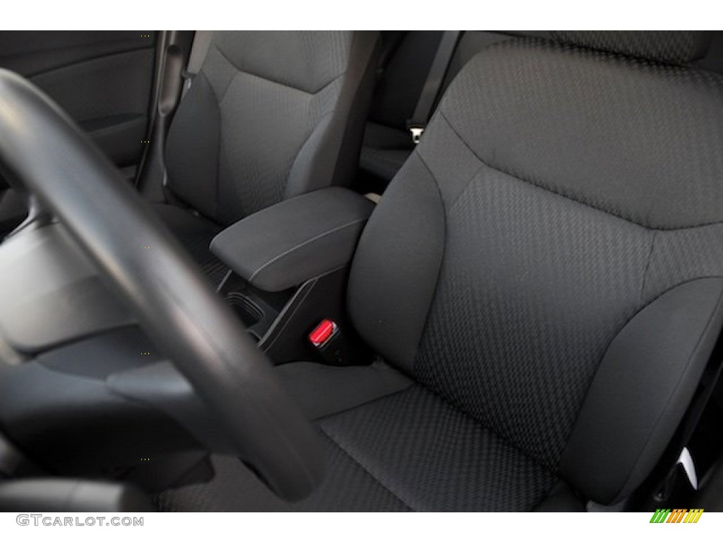 2015 Civic LX Sedan - Crystal Black Pearl / Black photo #12