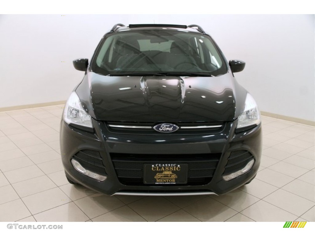 2014 Escape SE 2.0L EcoBoost 4WD - Tuxedo Black / Charcoal Black photo #2