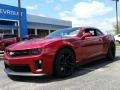 Crystal Red Tintcoat 2015 Chevrolet Camaro ZL1 Coupe Exterior