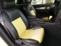 2002 Ford Thunderbird Inspiration Yellow Interior Front Seat Photo