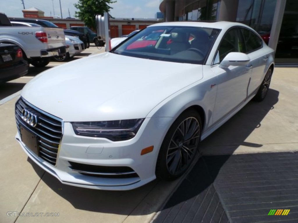 Glacier White Metallic 2016 Audi A7 3.0 TFSI Premium Plus quattro Exterior Photo #103410670