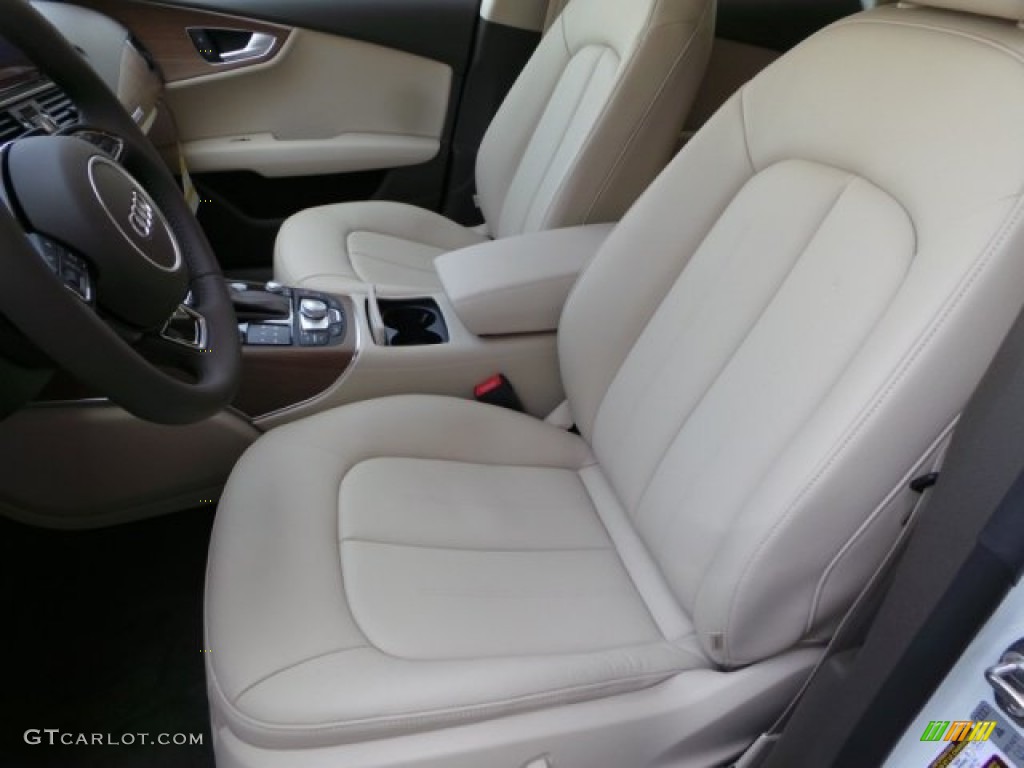 2016 Audi A7 3.0 TFSI Premium Plus quattro Front Seat Photo #103410814