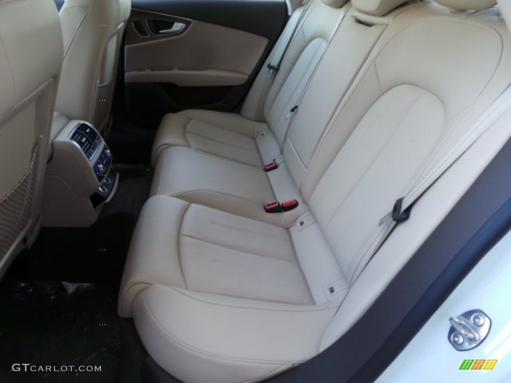 Atlas Beige Interior 2016 Audi A7 3.0 TFSI Premium Plus quattro Photo #103411015