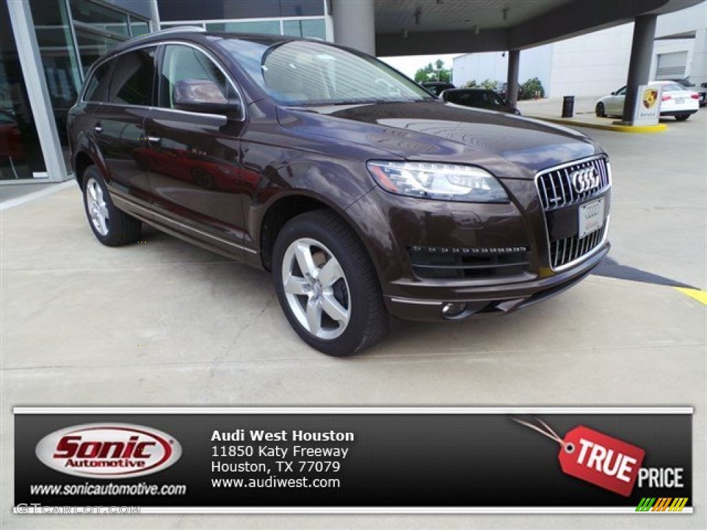 2015 Q7 3.0 Premium Plus quattro - Teak Brown Metallic / Cardamom Beige photo #1