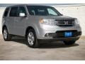 2015 Alabaster Silver Metallic Honda Pilot EX 4WD  photo #1