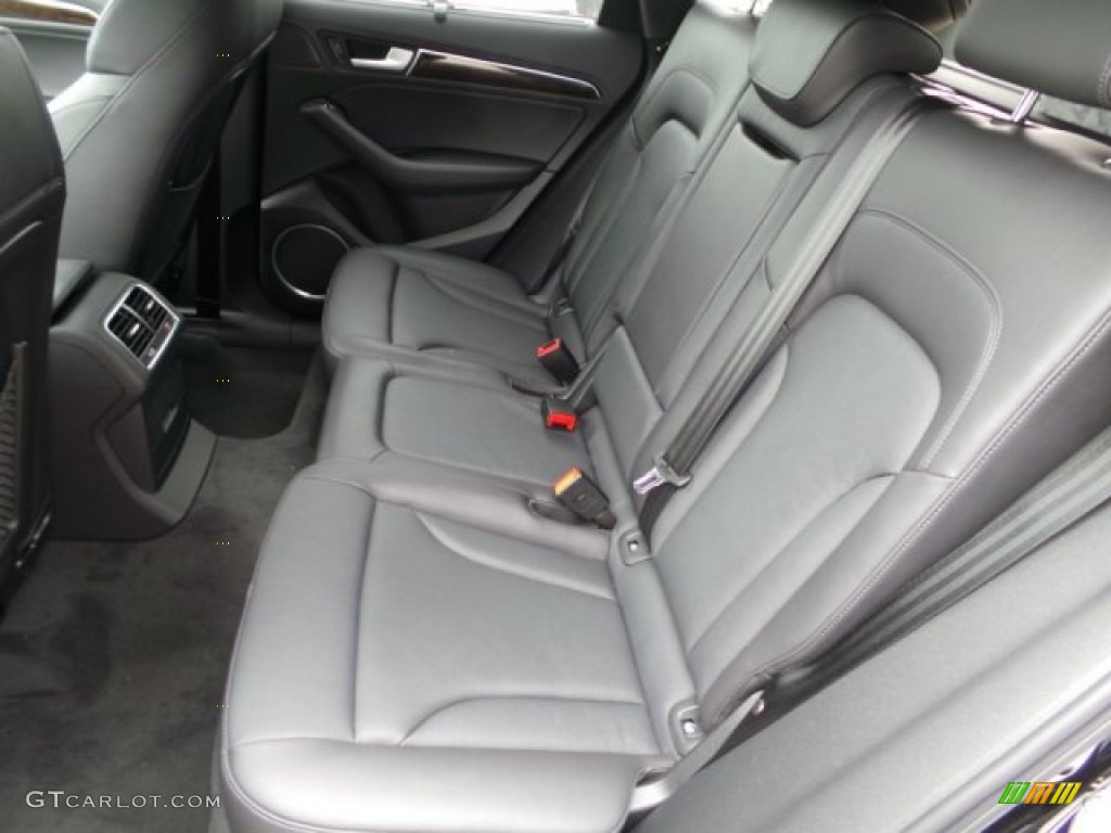 Black Interior 2015 Audi Q5 3.0 TDI Prestige quattro Photo #103417030
