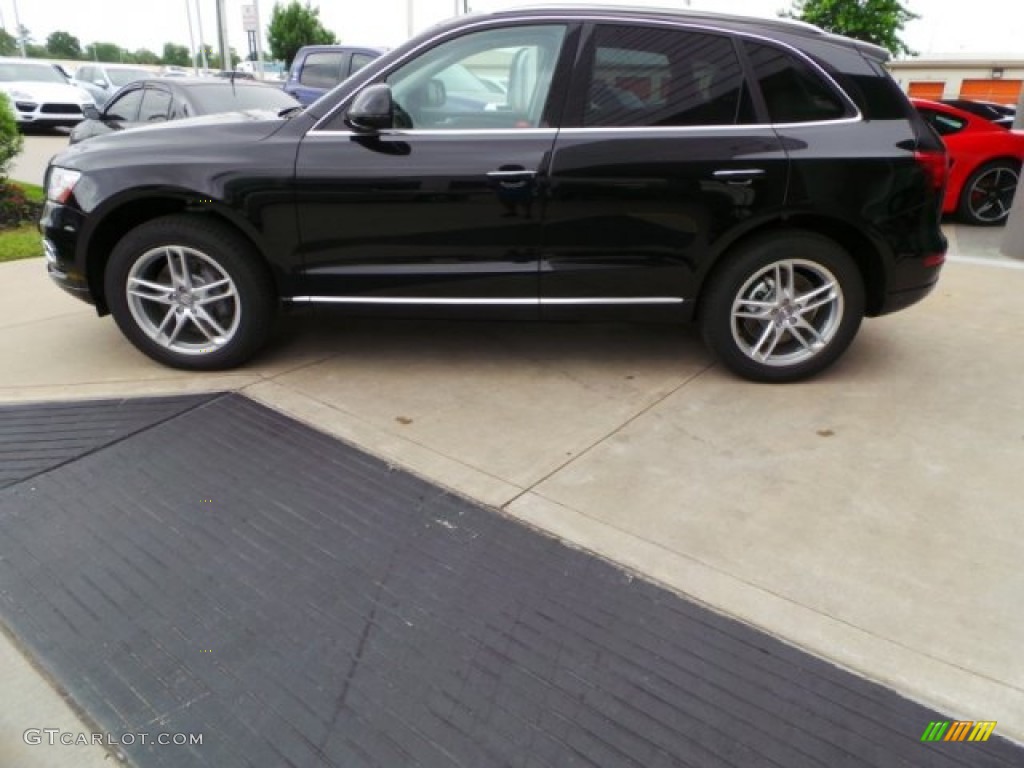 Mythos Black Metallic 2015 Audi Q5 3.0 TDI Prestige quattro Exterior Photo #103418620
