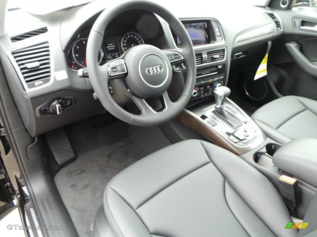 Black Interior 2015 Audi Q5 3.0 TDI Prestige quattro Photo #103418752
