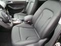 2015 Audi Q5 Black Interior Front Seat Photo