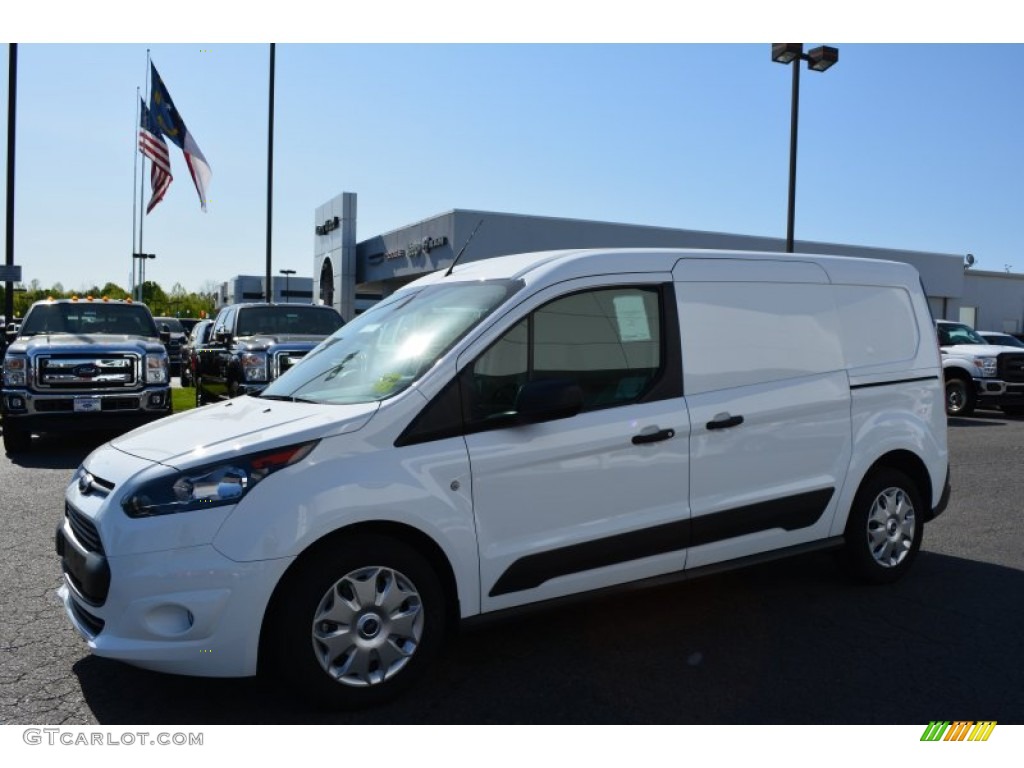 2015 Transit Connect XLT Van - Frozen White / Medium Stone Cloth photo #3