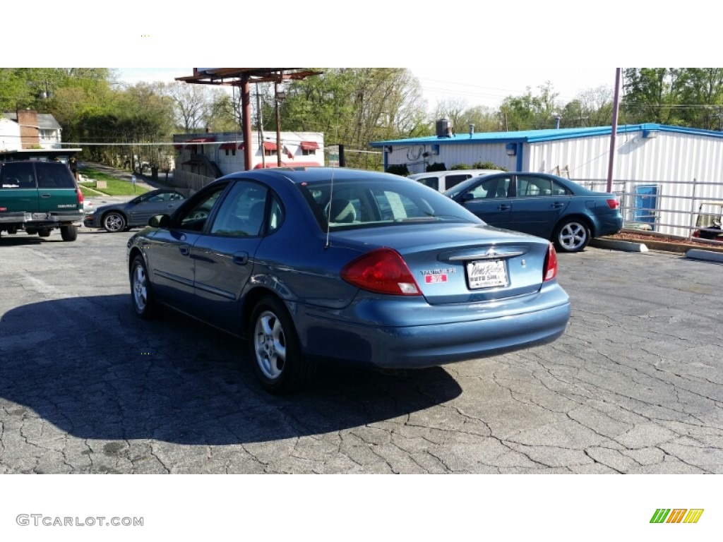 2002 Taurus SE - Blue Metallic / Medium Graphite photo #3