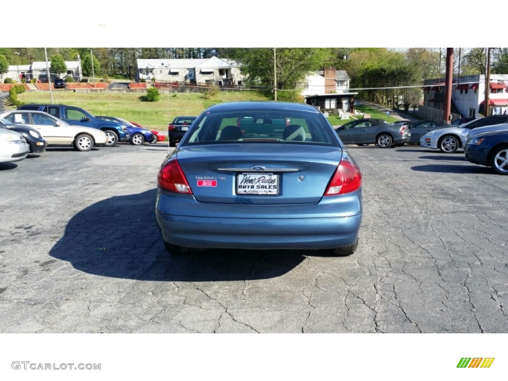 2002 Taurus SE - Blue Metallic / Medium Graphite photo #4