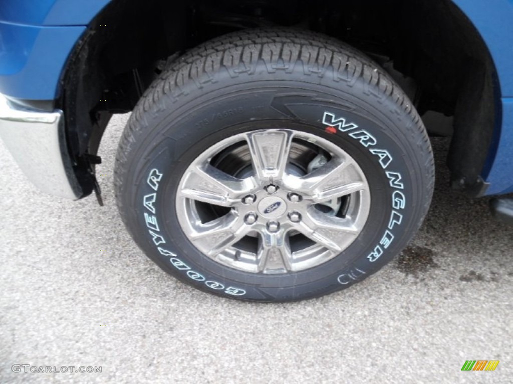 2015 Ford F150 XLT SuperCab 4x4 Wheel Photo #103424602