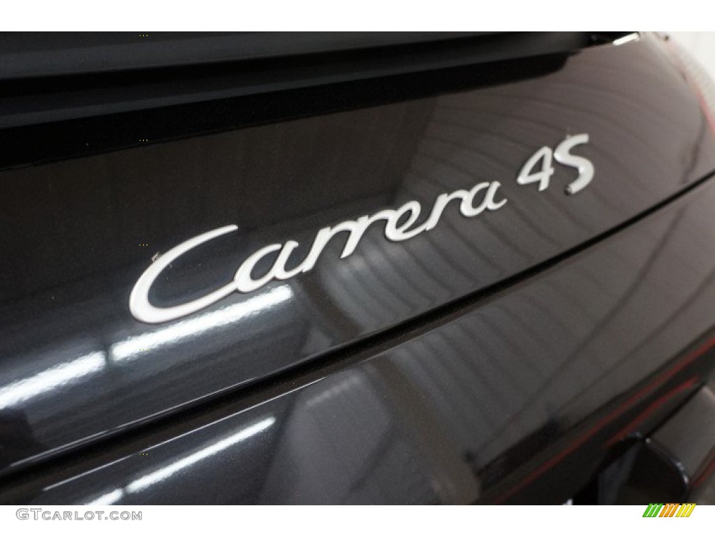 2008 911 Carrera 4S Cabriolet - Black / Carrera Red photo #72