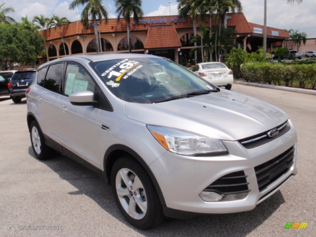 2014 Escape SE 2.0L EcoBoost - Ingot Silver / Charcoal Black photo #1