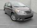 Predawn Gray Mica 2015 Toyota Sienna XLE Exterior