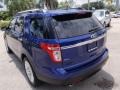 2014 Deep Impact Blue Ford Explorer XLT  photo #9