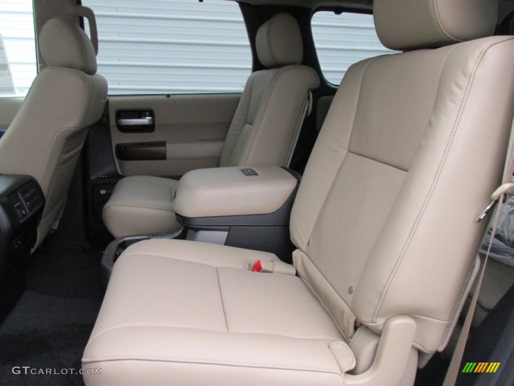 Sand Beige Interior 2015 Toyota Sequoia Platinum Photo #103430341
