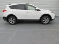 Super White 2015 Toyota RAV4 XLE Exterior