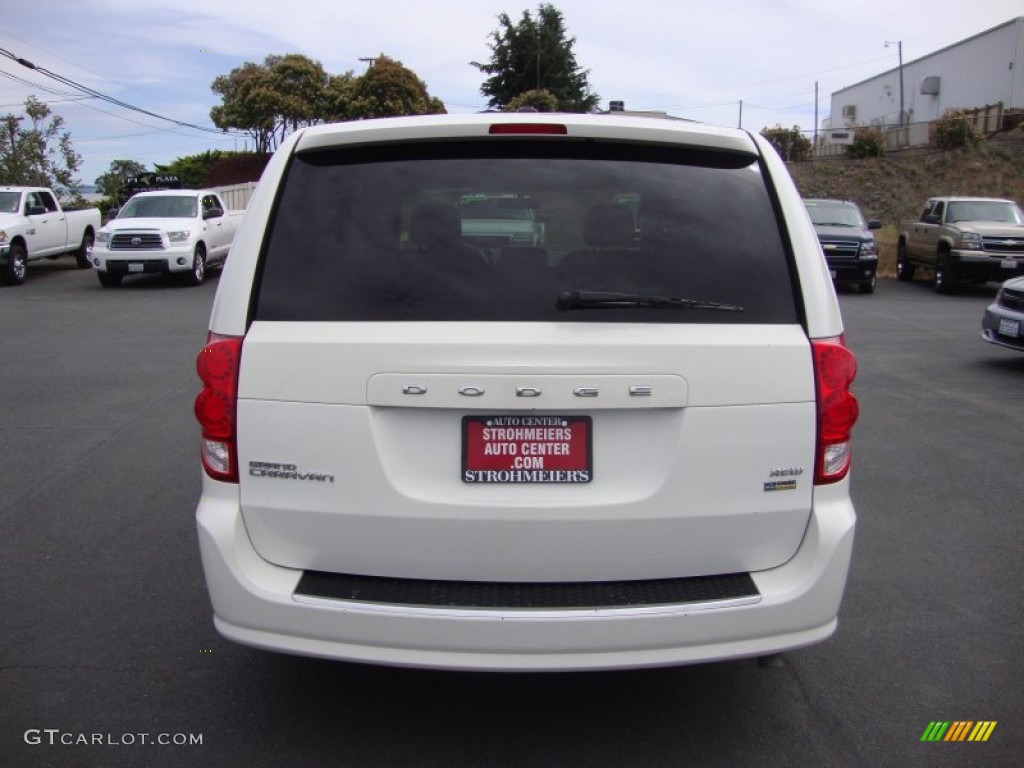 2012 Grand Caravan Crew - Stone White / Black/Light Graystone photo #6