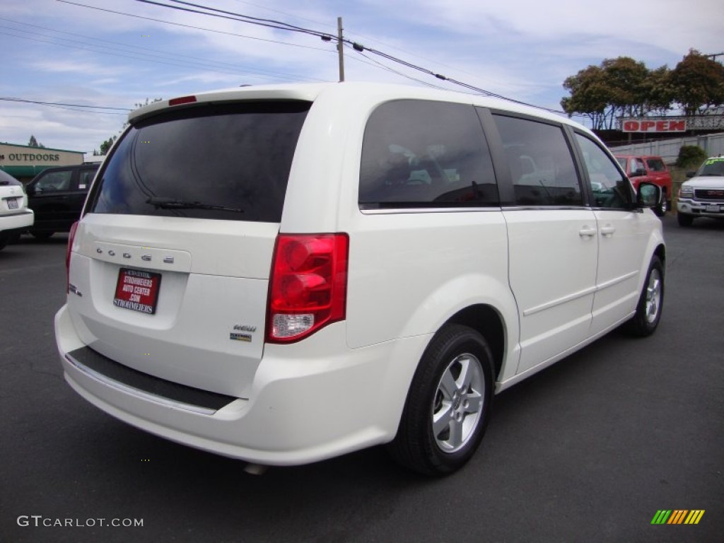 2012 Grand Caravan Crew - Stone White / Black/Light Graystone photo #7