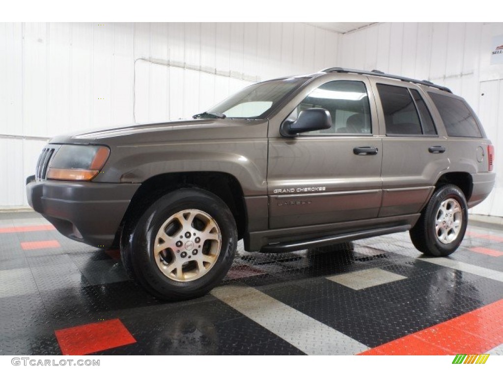 2000 Grand Cherokee Laredo 4x4 - Taupe Frost Metallic / Agate photo #2