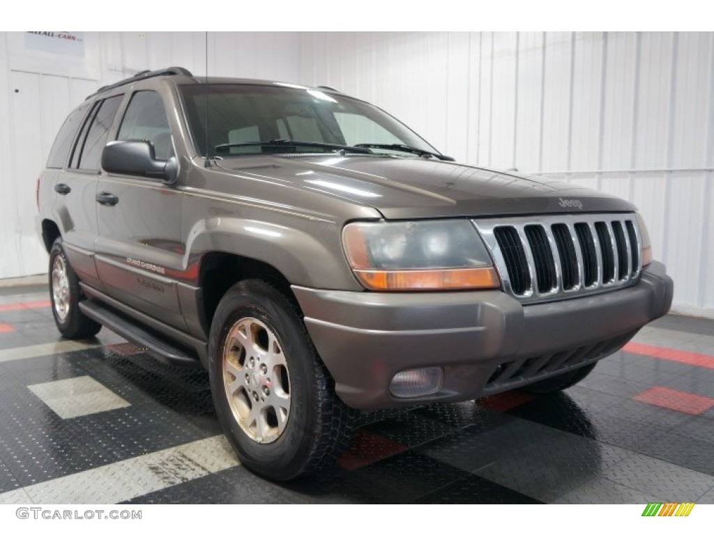 2000 Grand Cherokee Laredo 4x4 - Taupe Frost Metallic / Agate photo #5