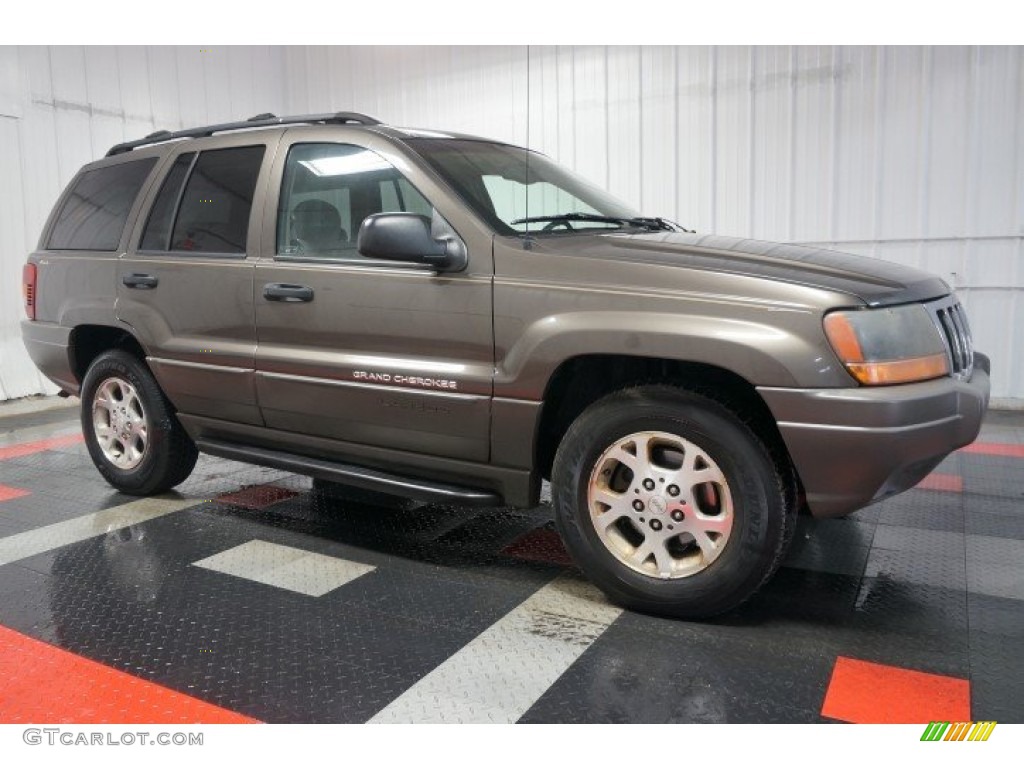 2000 Grand Cherokee Laredo 4x4 - Taupe Frost Metallic / Agate photo #6