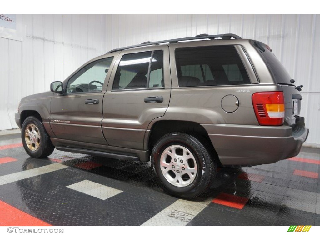 2000 Grand Cherokee Laredo 4x4 - Taupe Frost Metallic / Agate photo #11