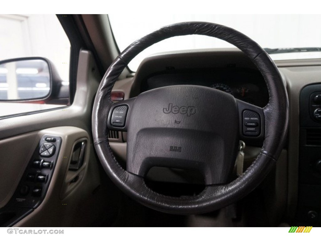 2000 Grand Cherokee Laredo 4x4 - Taupe Frost Metallic / Agate photo #24