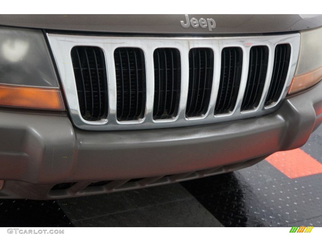 2000 Grand Cherokee Laredo 4x4 - Taupe Frost Metallic / Agate photo #37