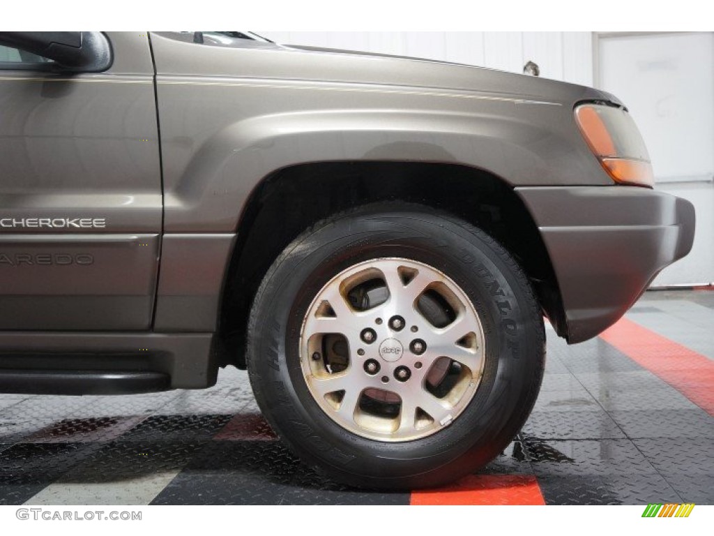 2000 Grand Cherokee Laredo 4x4 - Taupe Frost Metallic / Agate photo #39