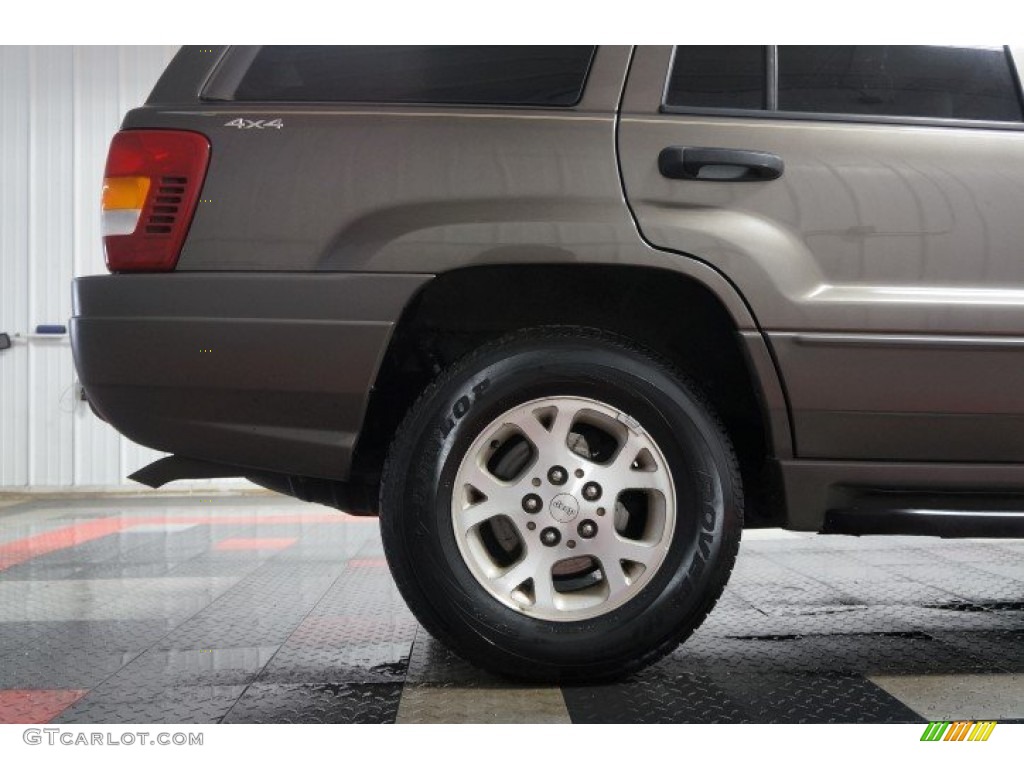 2000 Grand Cherokee Laredo 4x4 - Taupe Frost Metallic / Agate photo #47