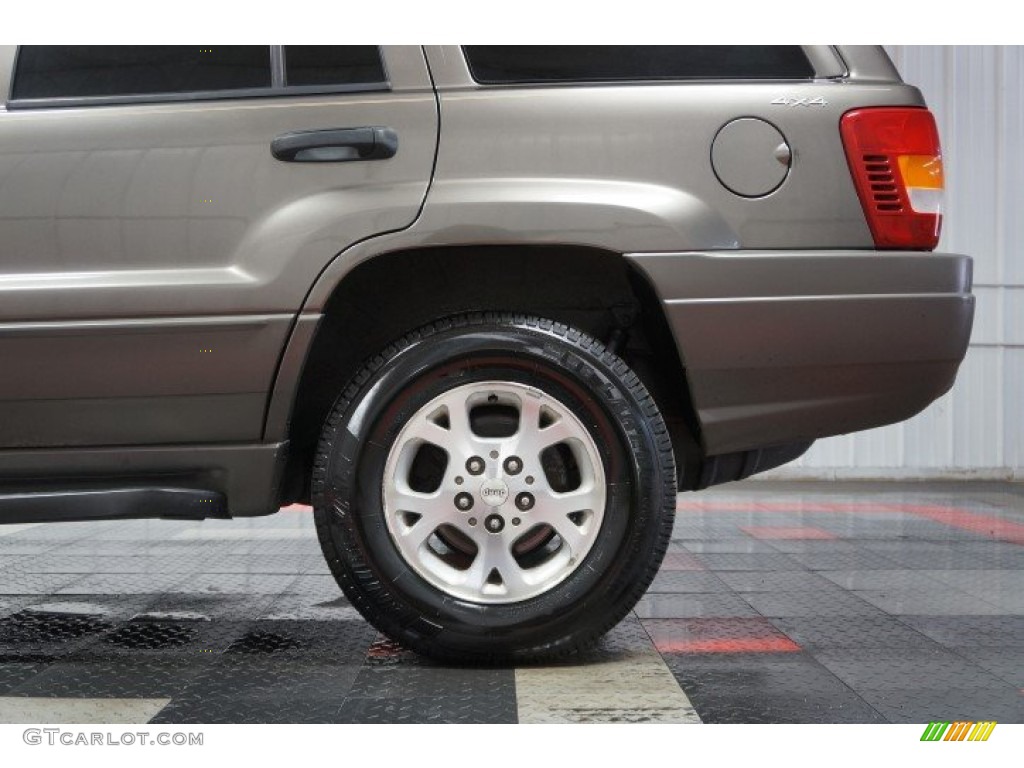 2000 Grand Cherokee Laredo 4x4 - Taupe Frost Metallic / Agate photo #53