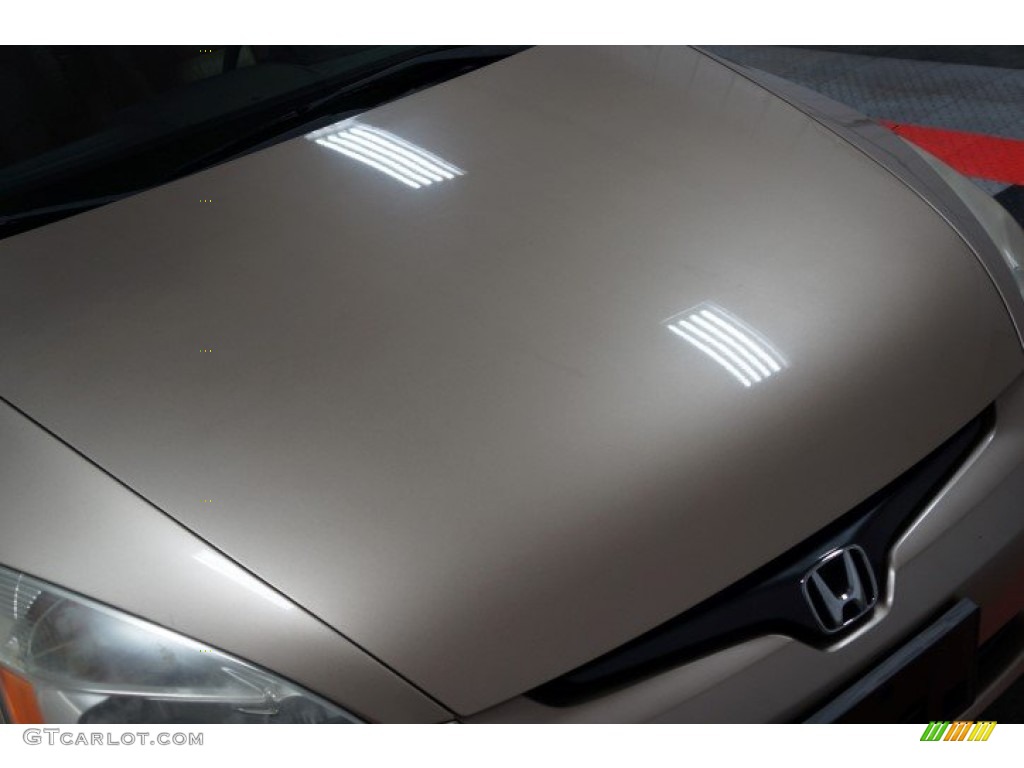 2003 Accord EX V6 Coupe - Desert Mist Metallic / Ivory photo #37